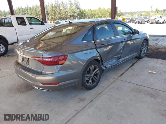 2021 Volkswagen Jetta S with VIN 3VWC57BU7MM001587, listed as a IAAI auction lot 42626242 with 39,548 mi miles and . Bid and sale history available at DreamBid. Image 4.