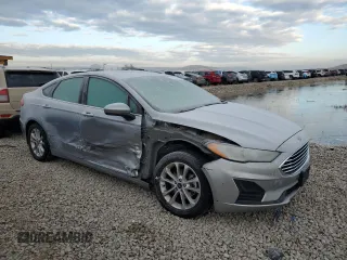 2020 Ford Fusion SE with VIN 3FA6P0HD8LR149876, listed as a Copart auction lot 89190665 with 138,373 mi miles and Salvage Title. Bid and sale history available at DreamBid. Image 4.
