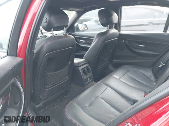 2012 BMW 3 Series 328i with VIN WBA3A5C55CF348003, listed as a IAAI auction lot 42034401 with 207,550 mi miles. Bid and sale history available at carsss.com. Image 8.