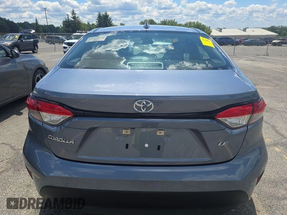 2024 Toyota Corolla LE with VIN 5YFB4MDE8RP139838, listed as a IAAI auction lot 42808970 with 25,157 mi miles and . Bid and sale history available at DreamBid. Image 10.