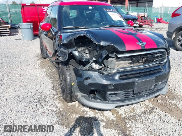 2016 MINI Countryman John Cooper Works with VIN WMWXD1C57GWT97727, listed as a IAAI auction lot 42166560 with 114,300 mi miles and . Bid and sale history available at DreamBid. Image 6.