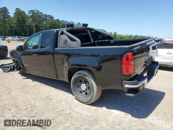 2020 Chevrolet Colorado 2WD Work Truck with VIN 1GCHSBEA1L1241428, listed as a Copart auction lot 55213295 with 40,775 mi miles and Salvage title. Bid and sale history available at DreamBid. Image 2.