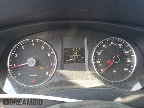 2012 Volkswagen Jetta SE with VIN 3VWDP7AJ7CM300999, listed as a Copart auction lot 63925805 with 141,634 mi miles and Clean title. Bid and sale history available at DreamBid. Image 9.