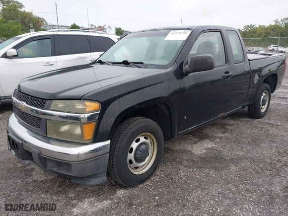 2008 Chevrolet Colorado Work Truck with VIN 1GCCS199888229067, listed as a IAAI auction lot 41970790 with 124,741 mi miles. Bid and sale history available at carsss.com. Image 2.