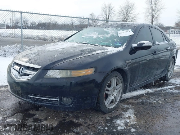 2007 Acura TL with VIN 19UUA66237A024583, listed as a IAAI auction lot 41365833 with 173,081 mi miles. Bid and sale history available at carsss.com. Image 2.