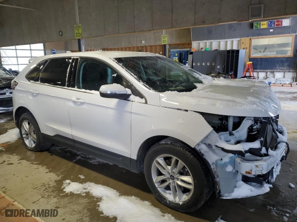 2015 Ford Edge SEL with VIN 2FMTK4J97FBC27281, listed as a Copart auction lot 87402434 with 161,960 mi miles and Salvage Title. Bid and sale history available at carsss.com. Image 4.