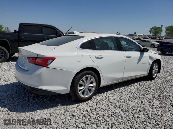 2024 Chevrolet Malibu LT with VIN 1G1ZD5ST8RF170397, listed as a Copart auction lot 49321075 with 26,326 mi miles and Salvage Title. Bid and sale history available at DreamBid. Image 3.