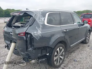 2022 Kia Telluride S with VIN 5XYP64HC0NG318575, listed as a IAAI auction lot 42607732 with 10,422 mi miles and . Bid and sale history available at DreamBid. Image 4.