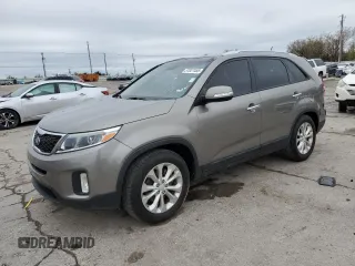 2014 Kia Sorento EX with VIN 5XYKU4A73EG470704, listed as a Copart auction lot 51827455 with 125,195 mi miles and Clean Title. Bid and sale history available at carsss.com. Image 1.
