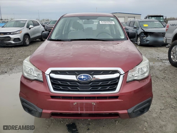 2017 Subaru Forester with VIN JF2SJAAC2HH570178, listed as a Copart auction lot 51522255 with 141,077 mi miles and Clean Title. Bid and sale history available at carsss.com. Image 5.