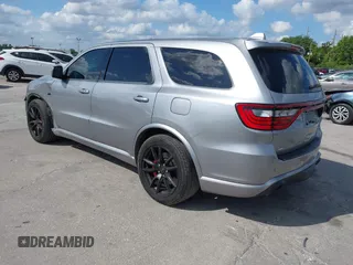 2018 Dodge Durango SRT with VIN 1C4SDJGJ6JC366644, listed as a IAAI auction lot 41906182 with 54,490 mi miles and . Bid and sale history available at DreamBid. Image 3.