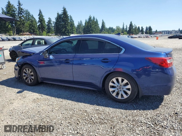 2016 Subaru Legacy Premium with VIN 4S3BNAD61G3061994, listed as a Copart auction lot 64845515 with 93,540 mi miles and Salvage title. Bid and sale history available at DreamBid. Image 2.