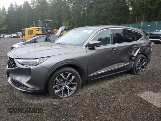2022 Acura MDX Technology z VIN 5J8YE1H40NL009435, wystawiony jako Copart lot #57137935 z przebiegiem 17 379 mil mil oraz Szkoda całkowita • Salvage title. Historia ofert i sprzedaży dostępna na DreamBid. Obrazek 1.
