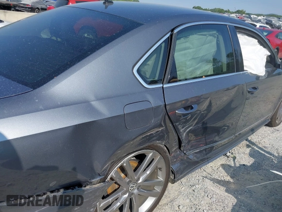 2016 Volkswagen Passat 1.8T S with VIN 1VWAT7A37GC062532, listed as a IAAI auction lot 40267187 with 108,340 mi miles. Bid and sale history available at carsss.com. Image 6.