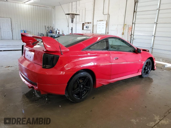 2002 Toyota Celica GT with VIN JTDDR32TX20112016, listed as a Copart auction lot 80249374 with 353,834 mi miles and Salvage Title. Bid and sale history available at carsss.com. Image 3.