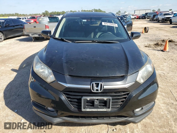 2018 Honda HR-V EX-L Navi with VIN 3CZRU5H78JM717815, listed as a Copart auction lot 84270424 with 78,450 mi miles and Salvage Title. Bid and sale history available at carsss.com. Image 5.
