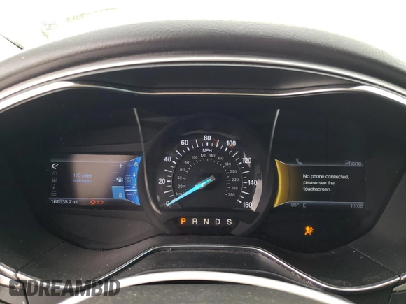 2013 Ford Fusion SE with VIN 3FA6P0HR1DR337765, listed as a Copart auction lot 48998895 with 161,538 mi miles and Salvage Title. Bid and sale history available at carsss.com. Image 9.