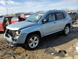 2013 Jeep Compass Sport with VIN 1C4NJCBAXDD169354, listed as a Copart auction lot 83996464 with 173,528 mi miles and Salvage Title. Bid and sale history available at carsss.com. Image 1.