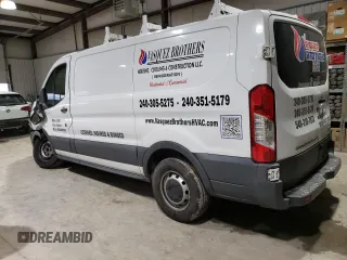 2016 Ford Transit Cargo with VIN 1FTYE1ZM8GKB50176, listed as a Copart auction lot 88373235 with 192,869 mi miles and Salvage Title. Bid and sale history available at carsss.com. Image 2.