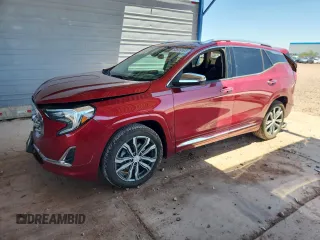 2018 GMC Terrain Denali z VIN 3GKALSEX6JL301474, wystawiony jako Copart lot #60699105 z przebiegiem 68 388 mil mil oraz Szkoda całkowita • Salvage title. Historia ofert i sprzedaży dostępna na DreamBid. Obrazek 1.