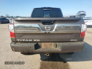 2016 Nissan Titan XD S with VIN 1N6AA1F40GN514555, listed as a Copart auction lot 46584855 with 312,334 mi miles and Salvage Title. Bid and sale history available at carsss.com. Image 6.