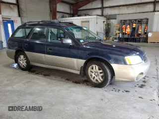 2002 Subaru Legacy Outback with VIN 4S3BH675X26654168, listed as a Copart auction lot 62105265 with 128,058 mi miles and Clean title. Bid and sale history available at DreamBid. Image 4.