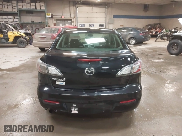 2013 Mazda 3 i SV with VIN JM1BL1TG1D1824491, listed as a IAAI auction lot 41603105 with 120,451 mi miles. Bid and sale history available at carsss.com. Image 16.