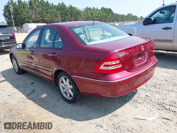 2003 Mercedes-Benz C 240 с VIN WDBRF61J63F302232, выставлен на аукционе IAAI как лот 42419767 с пробегом 43 602 миль миль и . История ставок и продаж доступна на DreamBid. Изображение 3.