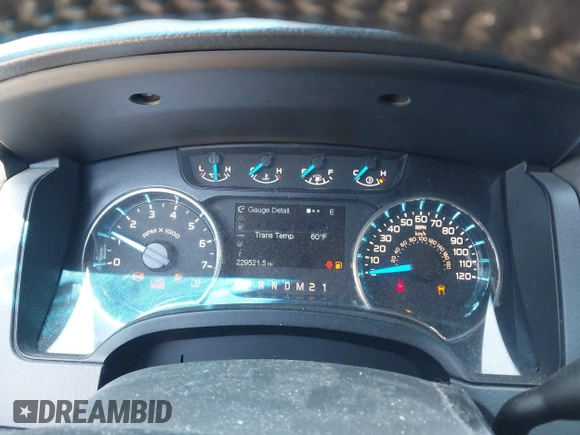 2014 Ford F-150 XL with VIN 1FTFW1ET5EKF35130, listed as a IAAI auction lot 42035925 with 229,521 mi miles and . Bid and sale history available at DreamBid. Image 7.