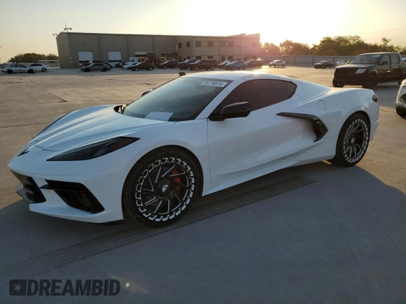 2022 Chevrolet Corvette 1LT with VIN 1G1YA2D44N5110707, listed as a Copart auction lot 75176874 with 12,056 mi miles and Clean Title. Bid and sale history available at carsss.com. Image 1.