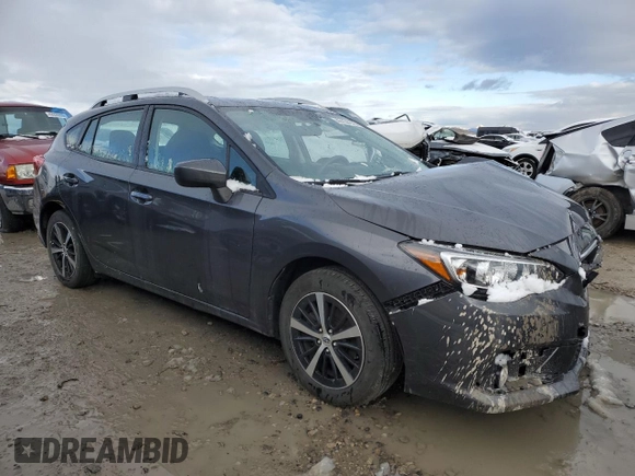 2022 Subaru Impreza Premium with VIN 4S3GTAV63N3707852, listed as a Copart auction lot 49154415 with 31,944 mi miles and Salvage title. Bid and sale history available at DreamBid. Image 4.