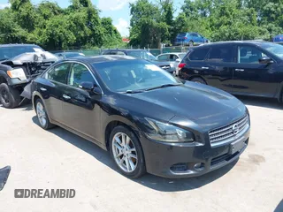 2011 Nissan Maxima SV with VIN 1N4AA5AP8BC809554, listed as a IAAI auction lot 42656506 with 143,143 mi miles and . Bid and sale history available at DreamBid. Image 1.
