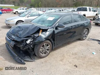 2024 Kia Forte LXS with VIN 3KPF24AD9RE744536, listed as a IAAI auction lot 41935944 with 10,746 mi miles. Bid and sale history available at carsss.com. Image 2.