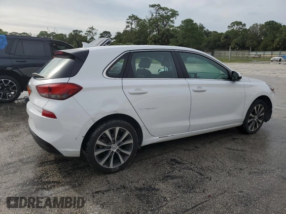 2018 Hyundai Elantra GT with VIN KMHH35LE6JU066203, listed as a Copart auction lot 73211344 with 57,361 mi miles and Salvage Title. Bid and sale history available at carsss.com. Image 3.