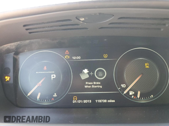 2016 Land Rover Range Rover Autobiography with VIN SALGV2EF2GA254184, listed as a Copart auction lot 51409665 with 119,738 mi miles and Salvage Title. Bid and sale history available at DreamBid. Image 9.