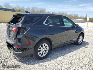 2020 Chevrolet Equinox LT with VIN 2GNAXUEV2L6196781, listed as a Copart auction lot 53606765 with 23,260 mi miles and Salvage Title. Bid and sale history available at carsss.com. Image 3.