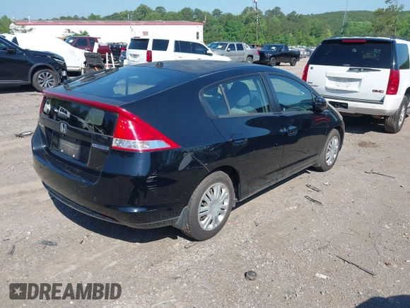 2010 Honda Insight LX with VIN JHMZE2H5XAS018840, listed as a IAAI auction lot 42138165 with 188,467 mi miles and . Bid and sale history available at DreamBid. Image 4.