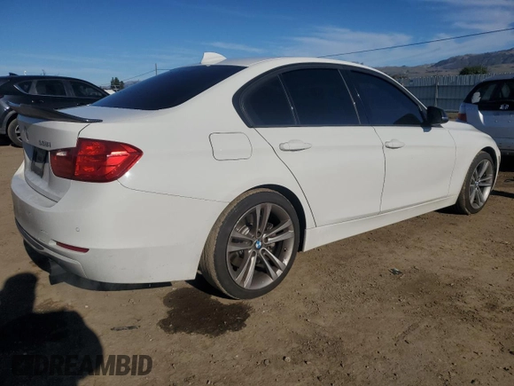 2012 BMW 3 Series 335i with VIN WBA3A9C59CF270736, listed as a Copart auction lot 87223824 with 124,700 mi miles and Salvage title. Bid and sale history available at DreamBid. Image 3.