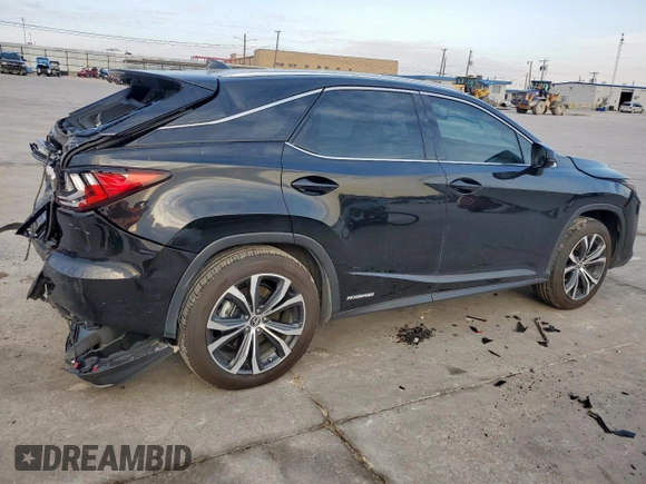 2020 Lexus RX with VIN 2T2HGMDA8LC050594, listed as a Copart auction lot 45374005 with 29,344 mi miles and Salvage Title. Bid and sale history available at carsss.com. Image 3.
