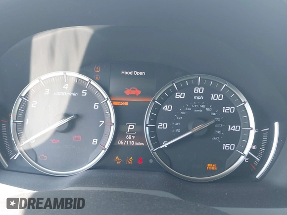 2020 Acura MDX with VIN 5J8YD3H37LL006325, listed as a IAAI auction lot 42053724 with 57,110 mi miles and . Bid and sale history available at DreamBid. Image 7.