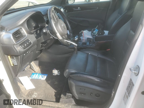 2016 Kia Sorento SXL z VIN 5XYPKDA16GG102852, wystawiony jako Copart lot #75659454 z przebiegiem Nie podano mil oraz Nie do naprawy • Non repairable. Historia ofert i sprzedaży dostępna na DreamBid. Obrazek 7.