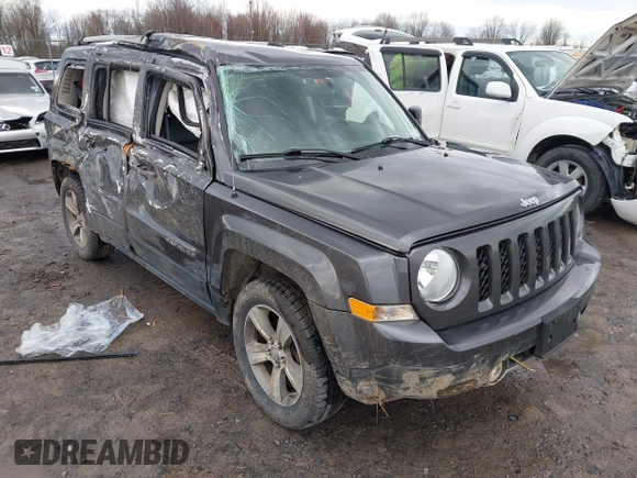 2017 Jeep Patriot High Altitude with VIN 1C4NJRFB8HD109679, listed as a IAAI auction lot 41953709 with 110,891 mi miles. Bid and sale history available at carsss.com. Image 1.