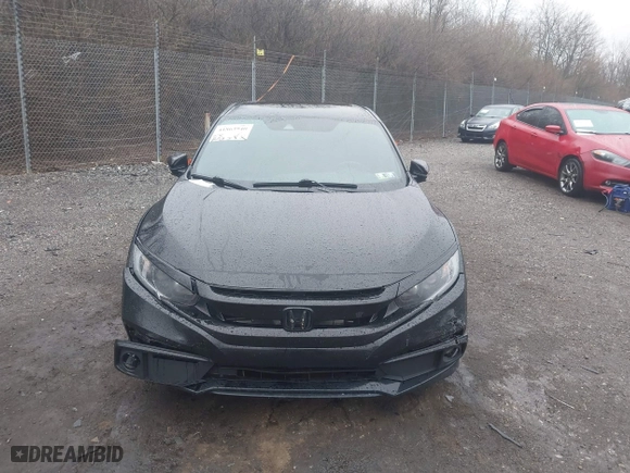 2021 Honda Civic Sedan Sport with VIN 2HGFC2F85MH501480, listed as a IAAI auction lot 41863940 with 71,243 mi miles. Bid and sale history available at carsss.com. Image 12.