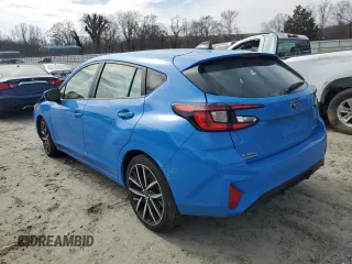 2024 Subaru Impreza Sport with VIN JF1GUAFC7R8306451, listed as a Copart auction lot 45526765 with 15,867 mi miles and Salvage Title. Bid and sale history available at carsss.com. Image 2.
