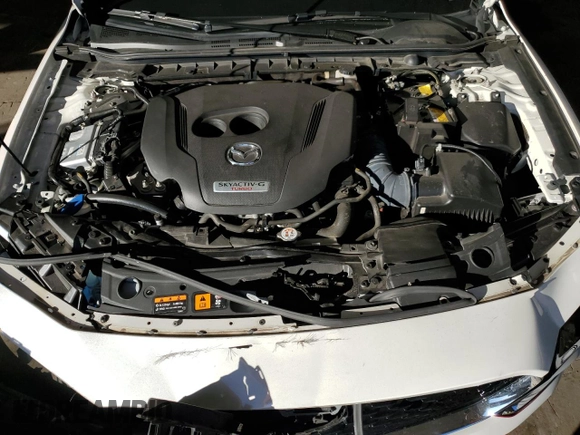 2022 Mazda 3 2.5 Turbo with VIN JM1BPBAY2N1502028, listed as a Copart auction lot 80919194 with 52,055 mi miles and Salvage Title. Bid and sale history available at DreamBid. Image 11.