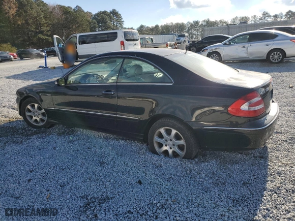 2004 Mercedes-Benz CLK-Class 3.2L with VIN WDBTJ65J94F080074, listed as a Copart auction lot 82663304 with 153,150 mi miles and Salvage Title. Bid and sale history available at carsss.com. Image 2.