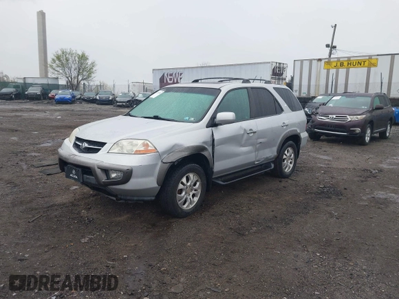 2003 Acura MDX Touring Pkg w/Navigation System with VIN 2HNYD18863H525646, listed as a IAAI auction lot 41951543 with 167,289 mi miles. Bid and sale history available at carsss.com. Image 2.
