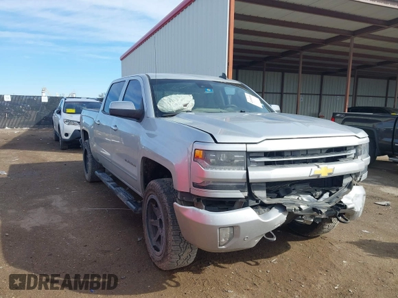 2016 Chevrolet Silverado 1500 LTZ with VIN 3GCUKSEC3GG301491, listed as a IAAI auction lot 41684400 with 190,042 mi miles. Bid and sale history available at carsss.com. Image 1.