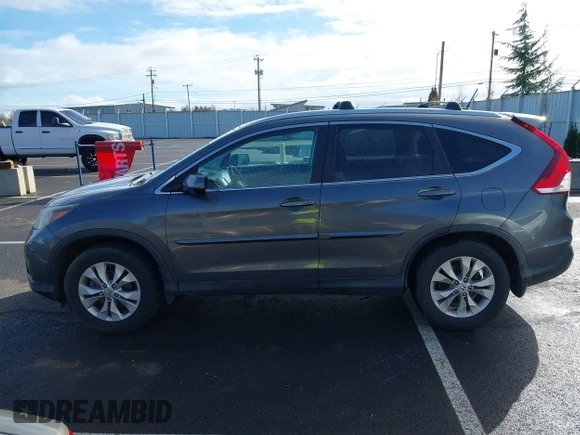 2014 Honda CR-V EX-L with VIN 2HKRM4H74EH631591, listed as a IAAI auction lot 41773777 with 159,733 mi miles. Bid and sale history available at carsss.com. Image 14.