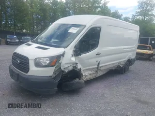 2017 Ford Transit with VIN 1FTYR2CM9HKA29452, listed as a IAAI auction lot 40908401 with 110,867 mi miles. Bid and sale history available at carsss.com. Image 2.